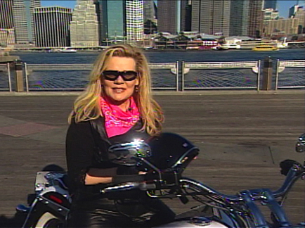 Carmen Roberts: Harley-Davidson Deluxe in NYC